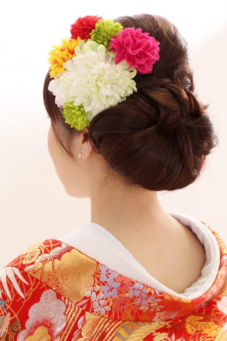 和装 髪型