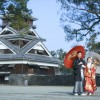 熊本城 熊本 前撮り 和装 日本庭園