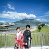 前撮り スタジオフィール 鹿児島 玉里邸 桜島