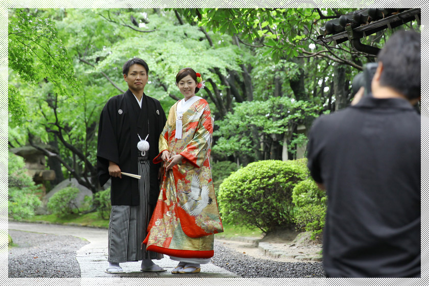 結婚写真 長崎 前撮り撮影のフロー 撮影