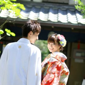 前撮り 福岡 和装 結婚式写真 前撮り ブライダル撮影専門スタジオフィール