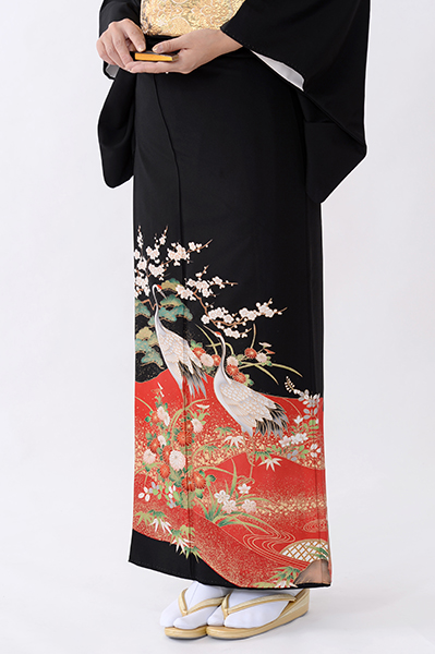 福岡黒留袖KT-4075