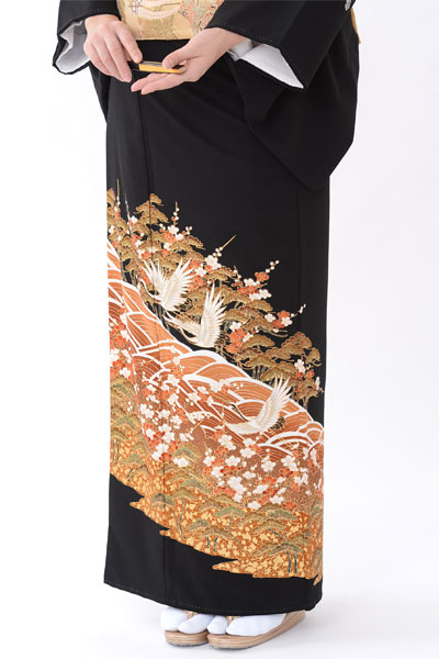 福岡黒留袖KT-4033