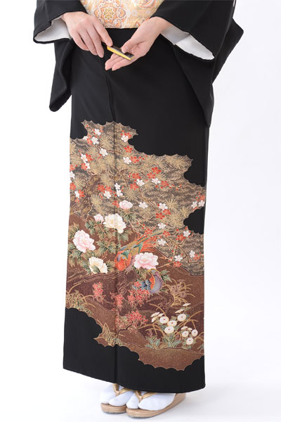 福岡黒留袖KT-502