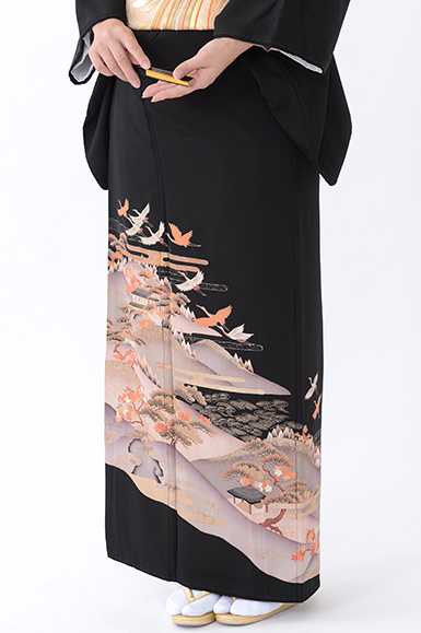 福岡黒留袖KT-4505