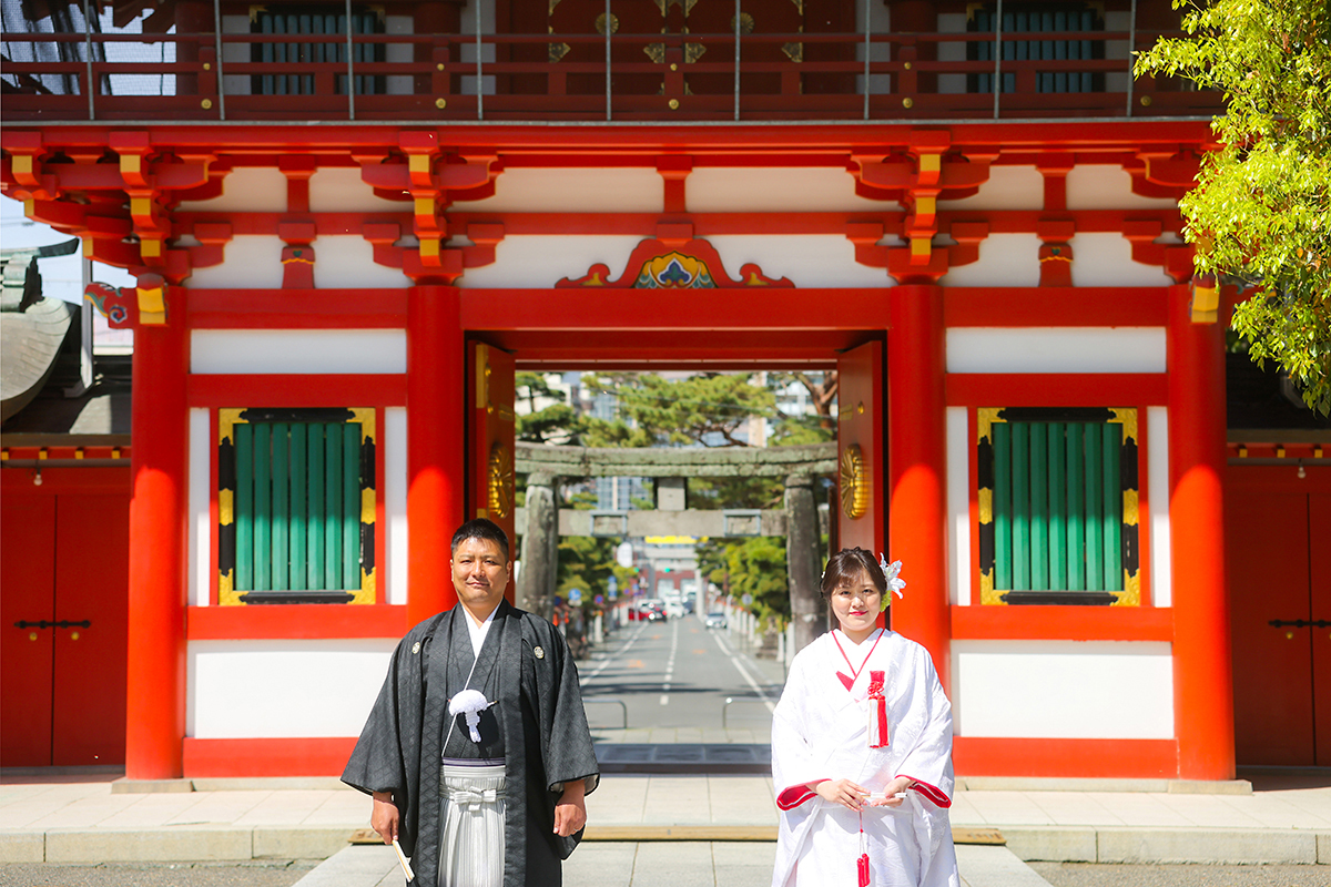 熊本　神社前撮りプラン