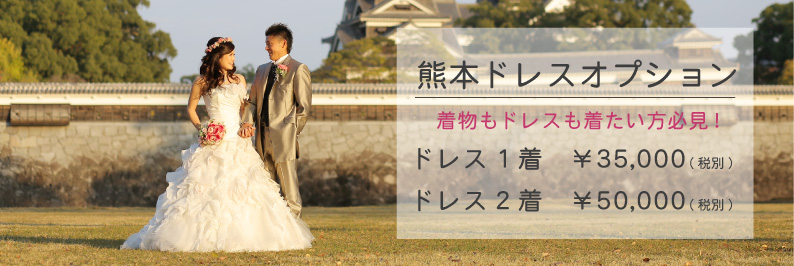熊本ドレス追加たくさん着たい和装も洋装も着物熊本城海御立岬天草阿蘇益城菊地新市街市内