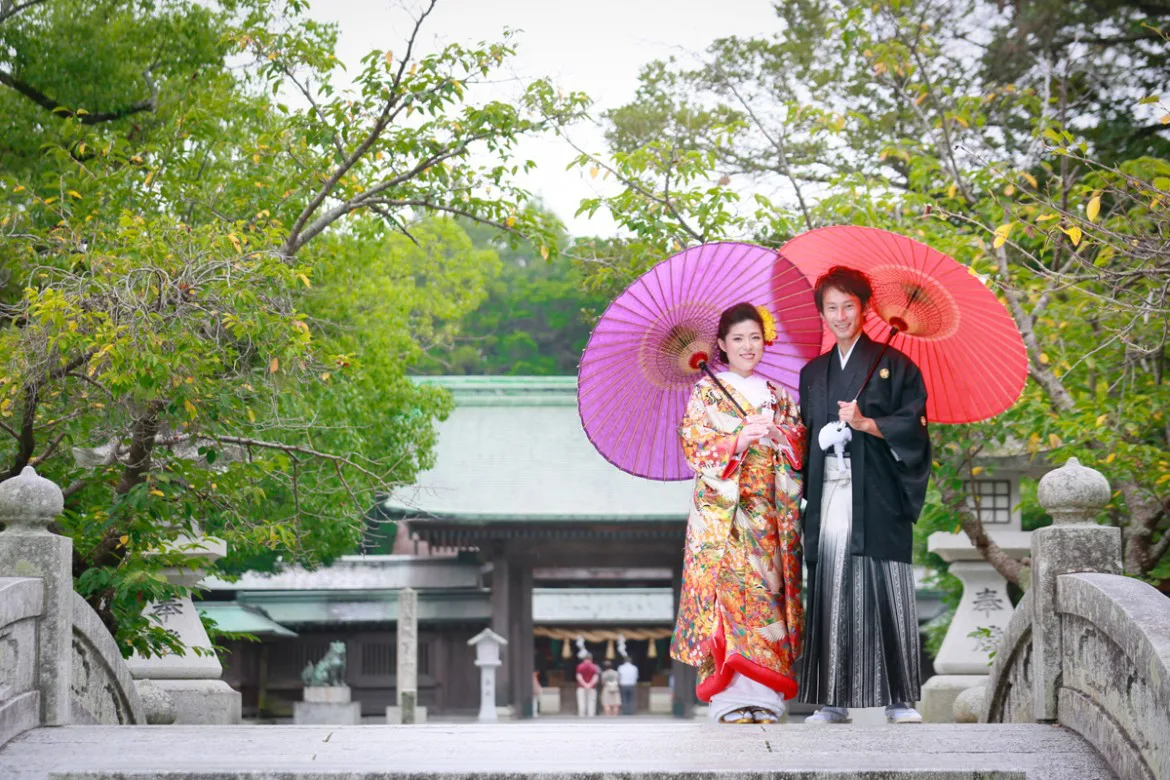 宗像大社 神社挙式和婚プラン 前撮り ブライダル撮影専門スタジオフィール