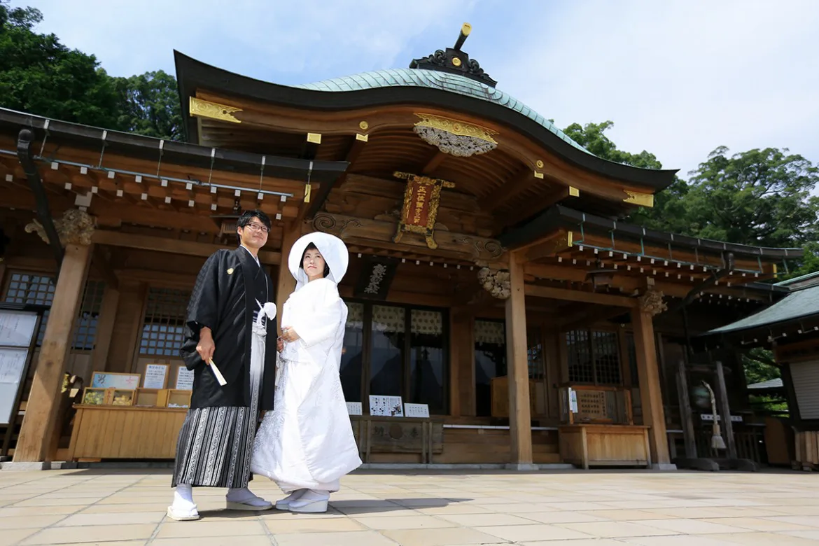 鎮西大社諏訪神社 神社挙式和婚プラン 前撮り ブライダル撮影専門スタジオフィール