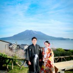 鹿児島 仙巌園前撮りプラン-仙巌園