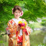 熊本 水前寺公園前撮りプラン-前撮り　スタジオフィール　熊本県　水前寺公園