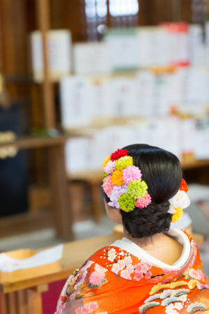 菊池神社 スタジオフィール 熊本 神社挙式 和婚