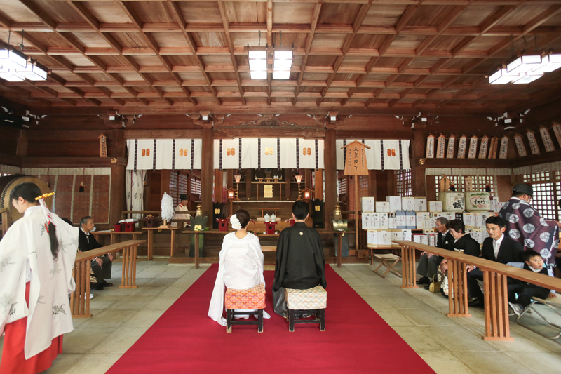 熊本 菊池神社 神社挙式 和装 白無垢 スタジオフィール