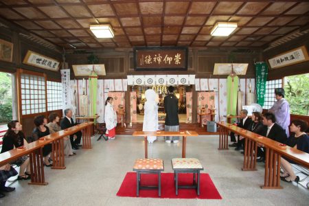 熊本 天草 本渡諏訪神社 和婚 神社挙式 スタジオフィール 白無垢 和装