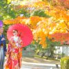 熊本 スタジオフィール 和装前撮り 白無垢 色打掛 紅葉