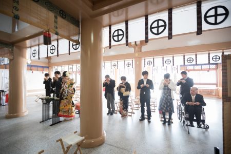 鹿児島 照国神社 神社挙式 和婚 スタジオフィール