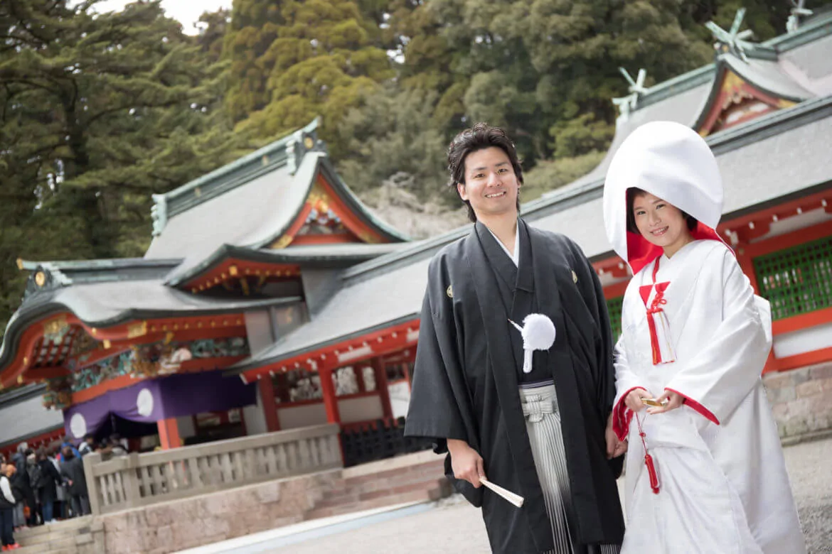 霧島神宮 神社挙式和婚プラン 前撮り ブライダル撮影専門スタジオフィール