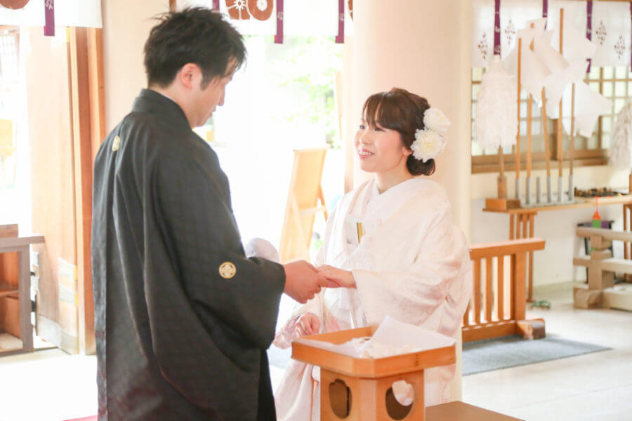熊本 加藤神社 スタジオフィール 和婚 神社挙式 家族婚