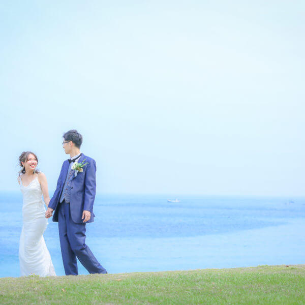 福岡,和装,洋装,前撮り,結婚式当日,,志賀島