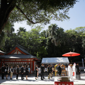 神社挙式 宮崎 青島神社 和装