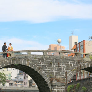 前撮り 長崎 めがね橋 和装