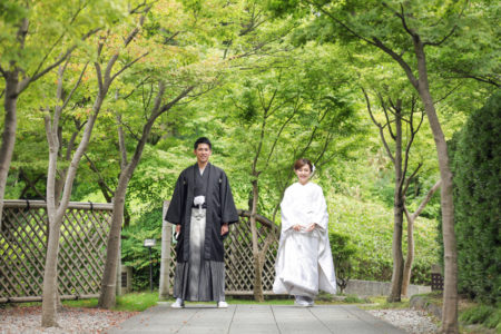 【北九州】小倉城庭園+門司港レトロナイト前撮り-プレミアムプラン | 前撮り・フォトウェディング・ブライダル撮影専門スタジオフィール