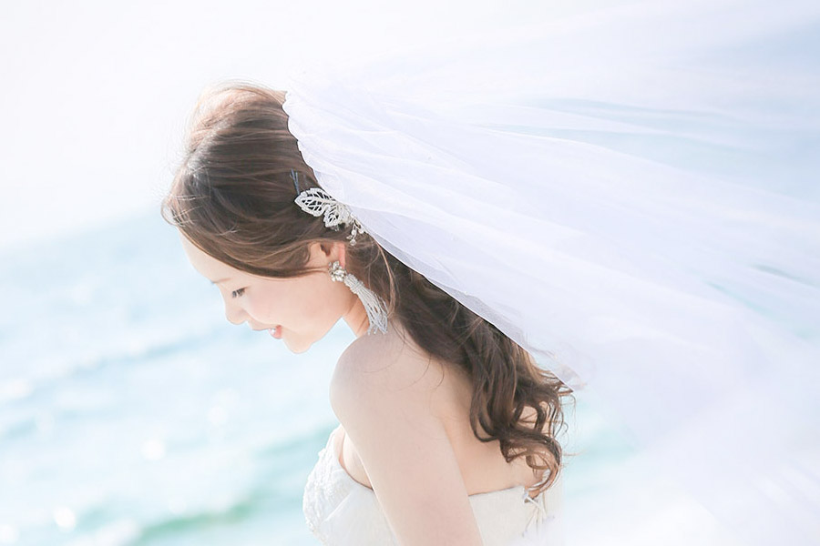 福岡ウエディングドレス FW-125 | フォトウェディング・前撮り・結婚写真のスタジオフィール