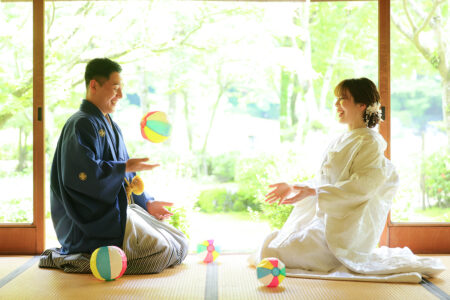 【福岡】海の中道海浜公園前撮り＋和装前撮り-スタンダードプラン | 前撮り・フォトウェディング・ブライダル撮影専門スタジオフィール