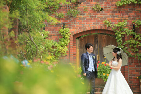 【福岡】海の中道海浜公園ドレス前撮り-ライトプラン | 前撮り・フォトウェディング・ブライダル撮影専門スタジオフィール