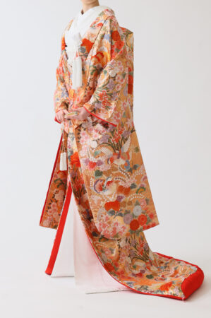 福岡色打掛けF-087