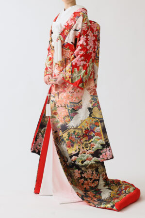 福岡色打掛けF-088