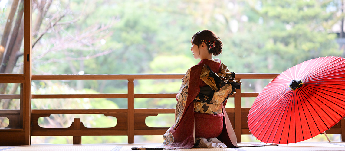 成人式記念写真