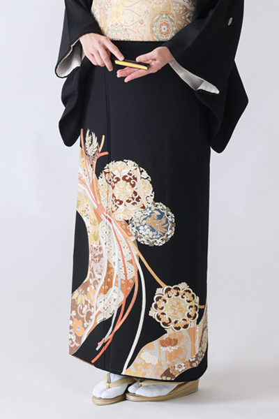 福岡黒留袖KT-3008