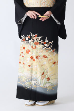 福岡黒留袖KT-4607