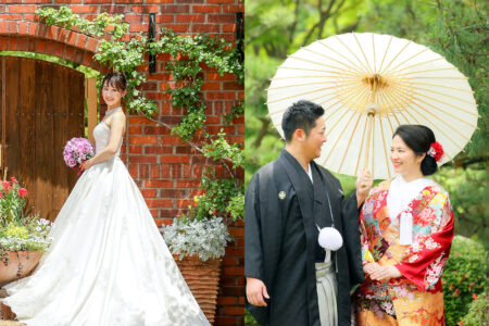 海の中道海浜公園前撮り＋和装前撮り-プレミアムプラン