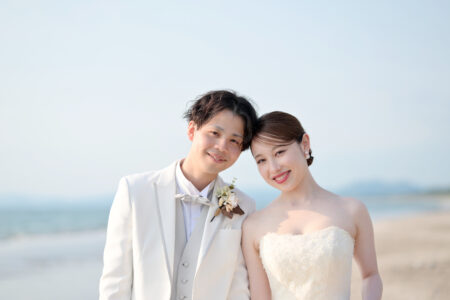 吹上浜赤フン海岸ドレス前撮り-ライトプラン