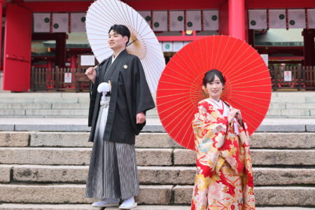 【山口】赤間神宮前撮り-ライトプラン | 前撮り・フォトウェディング・ブライダル撮影専門スタジオフィール
